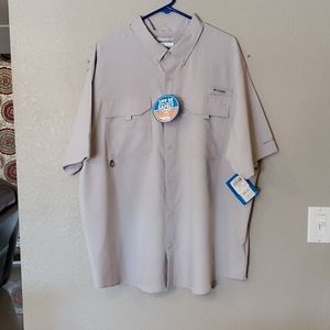 Columbia Mens PFG Short Sleeve Size XL